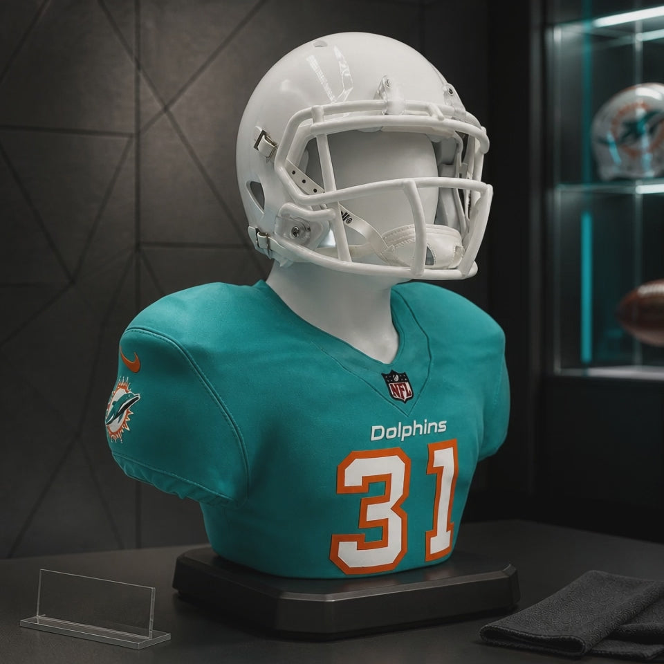Custom NFL & NCAA Inspired Mini Helmet Displays