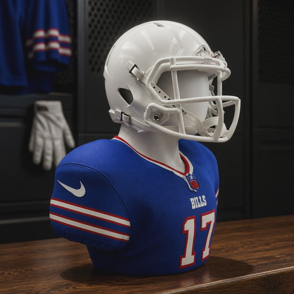 Custom NFL & NCAA Inspired Mini Helmet Displays