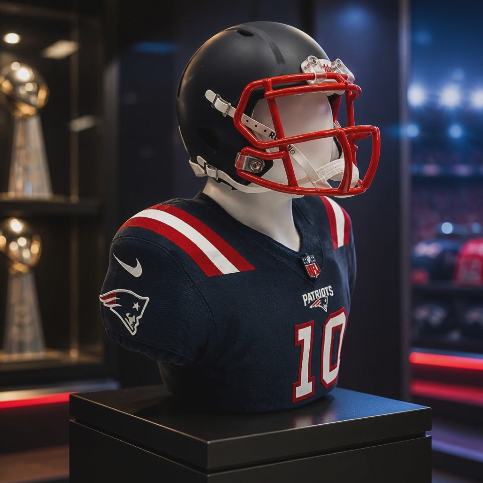 Custom NFL & NCAA Inspired Mini Helmet Displays