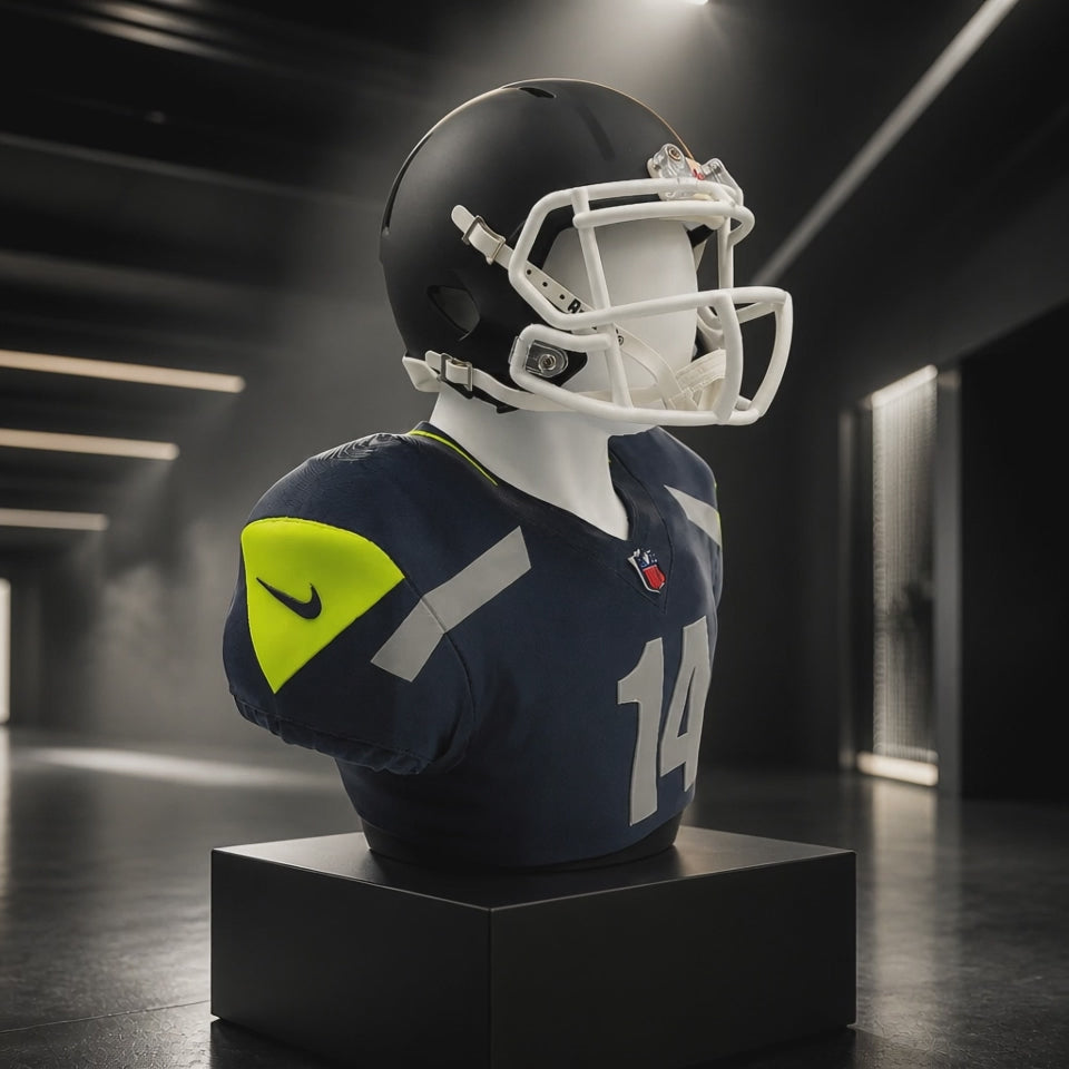 Custom NFL & NCAA Inspired Mini Helmet Displays