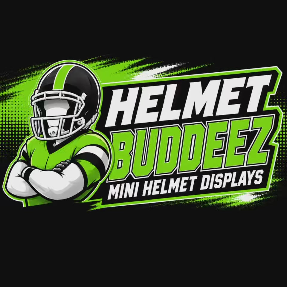 Custom NFL & NCAA Inspired Mini Helmet Displays